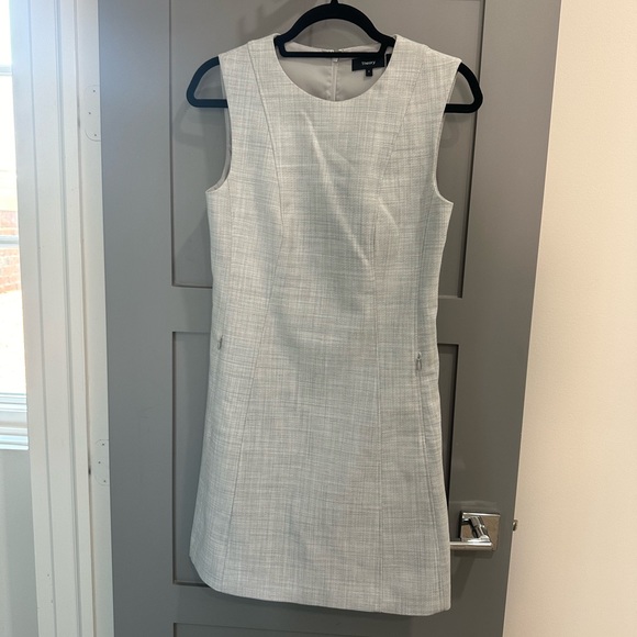 Theory Dresses & Skirts - Theory Light Grey Work Dress